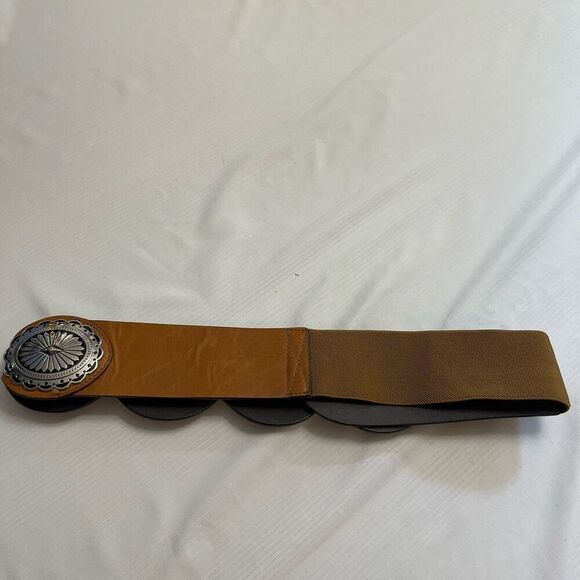 Chico’s Leather Belt Size Medium - Picture 6 of 8
